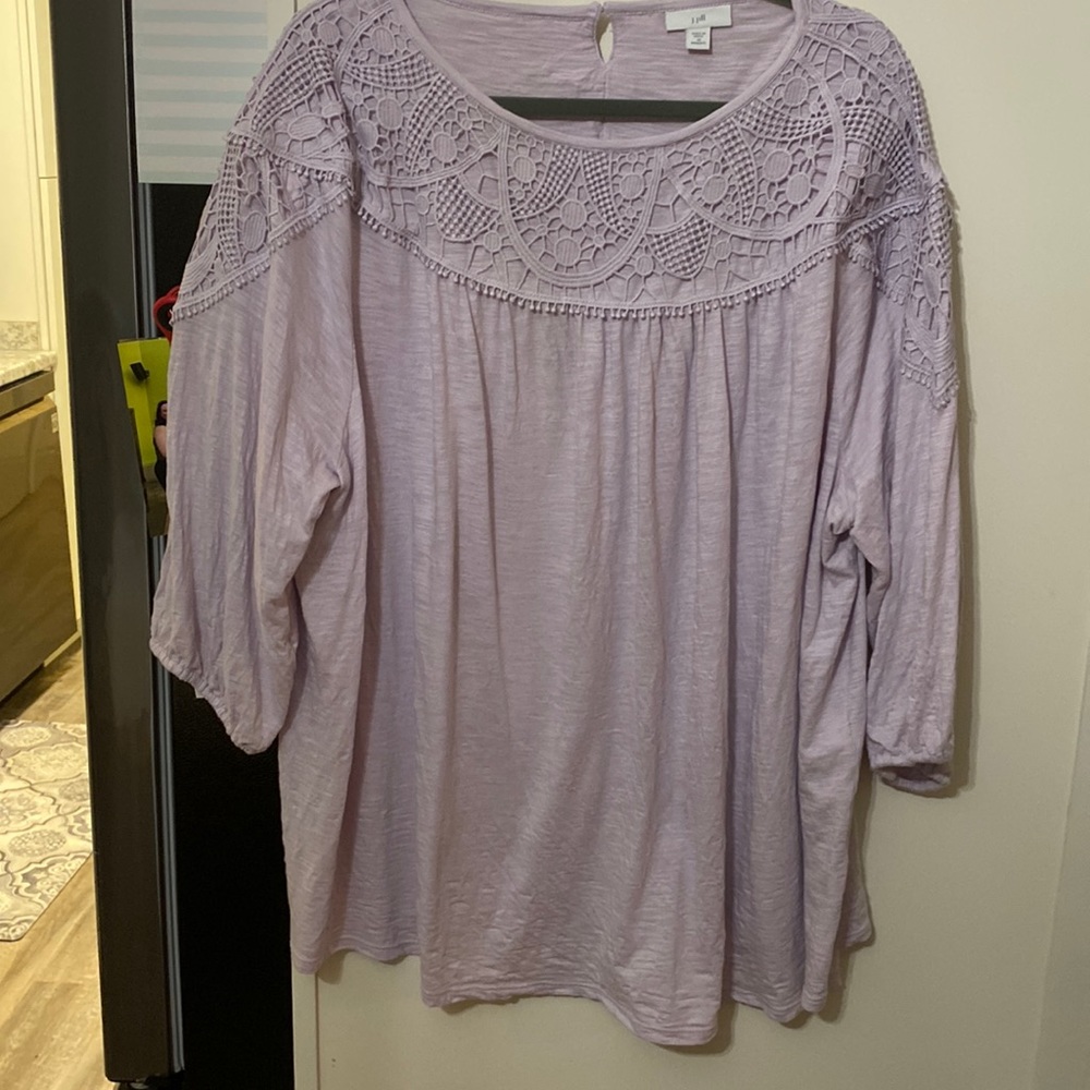 Appliqué top from j Jill